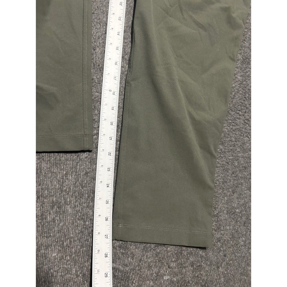 Lululemon ABC Classic-Fit Pant fit 33X27 Warpstreme Green Mens LM5AQHS (tag 32 - Picture 6 of 6